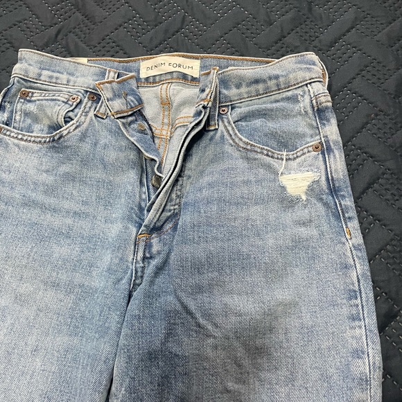 Denim Forum High Rise Straight - Picture 2 of 4